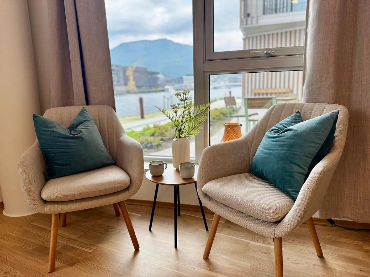 Modern Studio Apartment Right On The Dock - Near Downtown برغن النرويج
